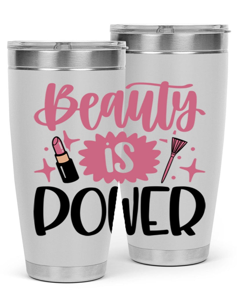 Beauty Is Power Style 135#- make up- Tumbler