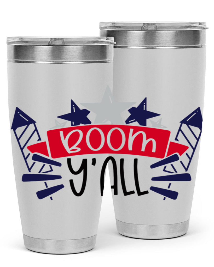Boom Yall Style 146#- Fourt Of July- Tumbler