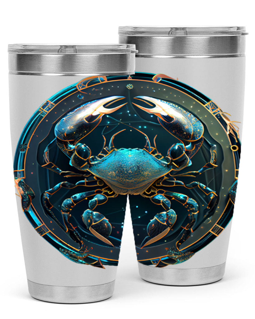 Cancer 147#- zodiac- Tumbler