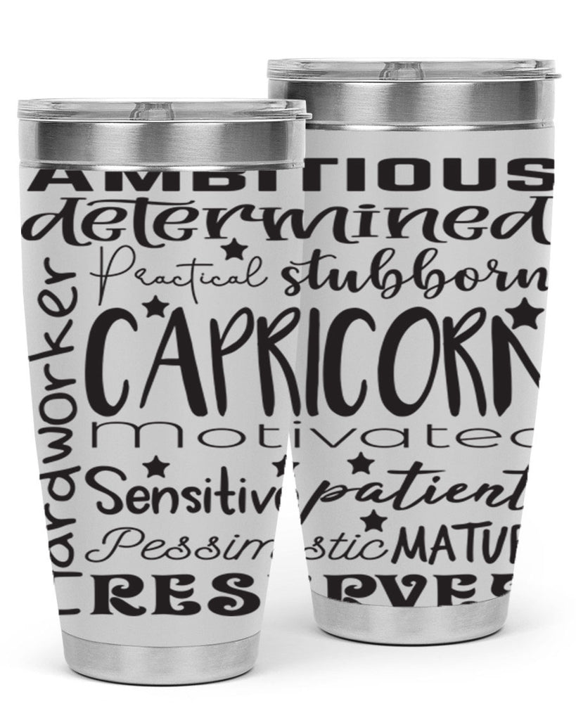 Capricorn 566#- zodiac- Tumbler