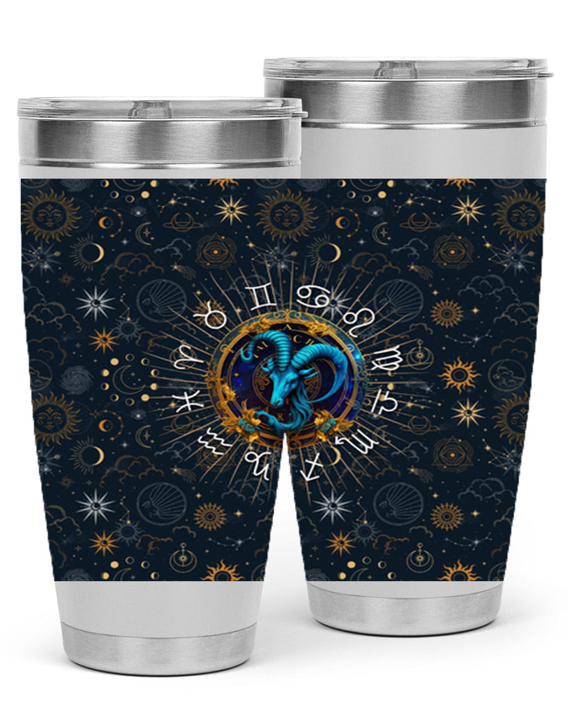 Capricorn Straight 184#- zodiac- Tumbler