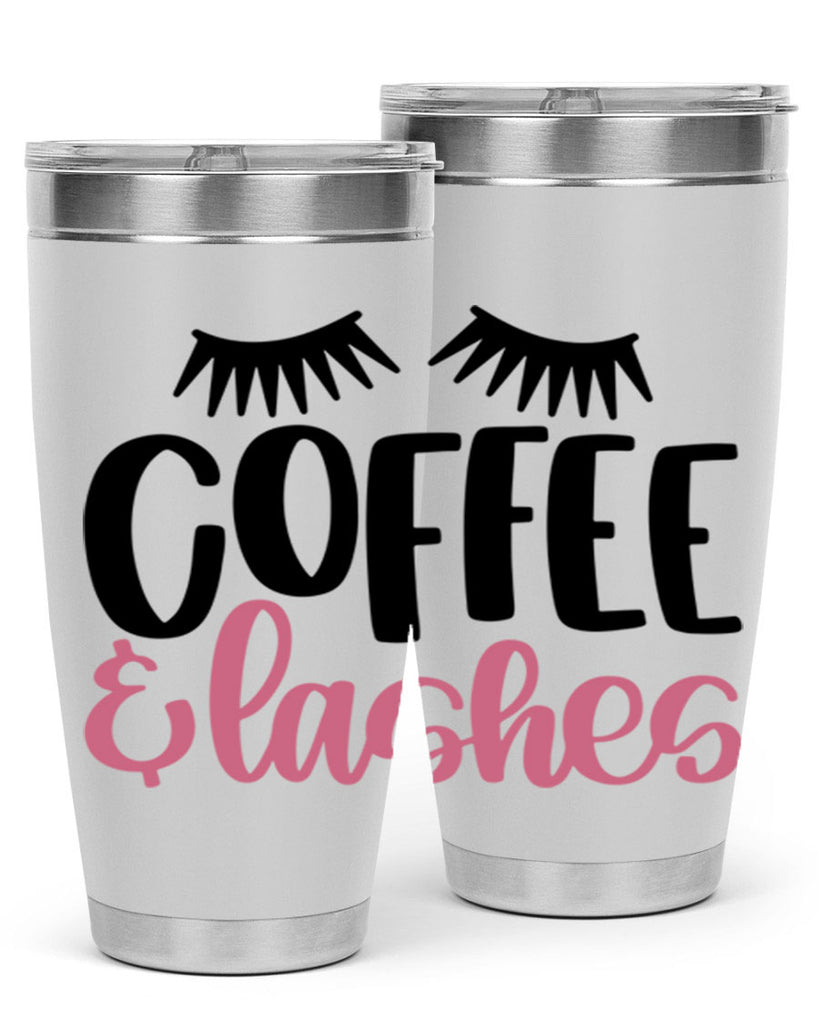 Coffee Lashes Style 110#- make up- Tumbler