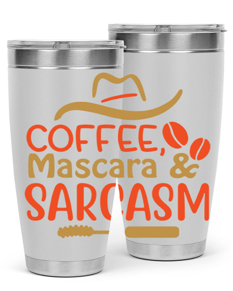 Coffee Mascara Sarcasm 21#- fashion- Cotton Tank