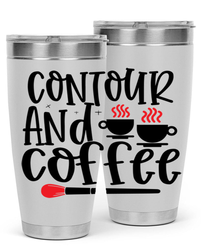 Contour And Coffee Style 242#- make up- Tumbler