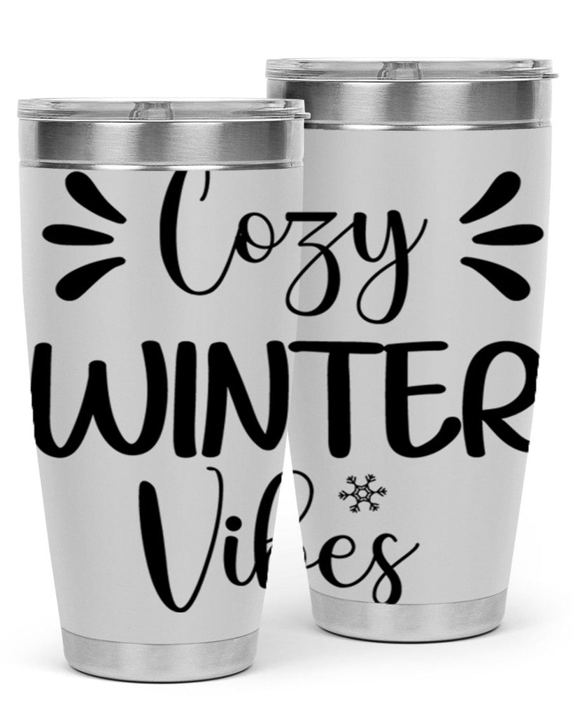 Cozy Winter Vibes76#- winter- Tumbler