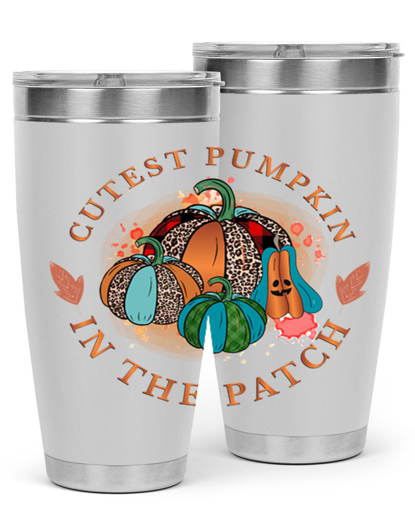 Cutest Pumpkin in the Patch 65#- fall- Tumbler