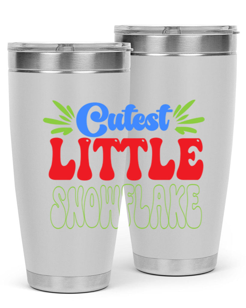 Cutest little snowflake 89#- winter- Tumbler