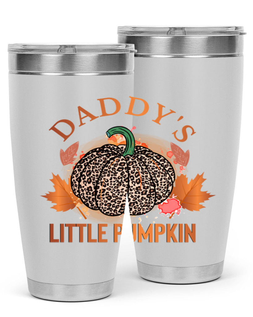 Daddys Little Pumpkin 67#- fall- Tumbler