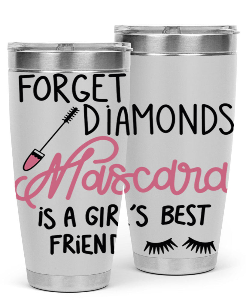 Forget Diamonds Mascara is a Girls Best Friend Style 100#- make up- Tumbler