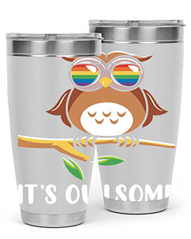Funny Owl Gift Im Owlsome A TurtleRabbit 7#- owl- Tumblers