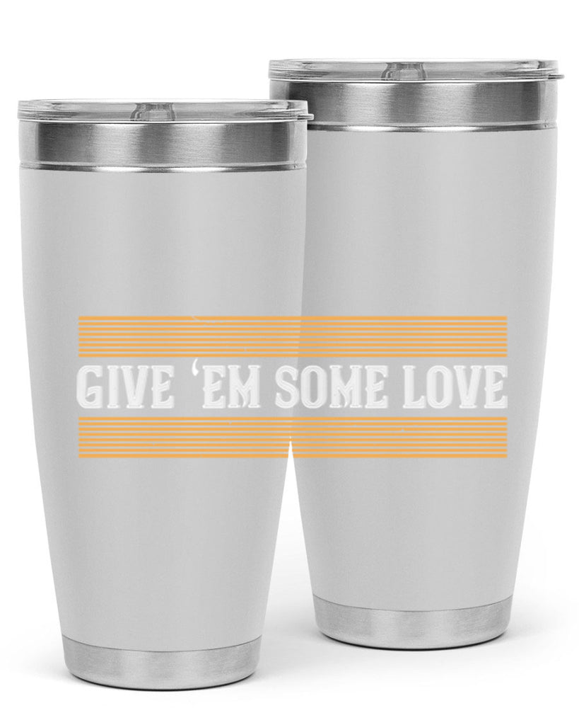 Give ‘em some love 2258#- badminton- Tumbler