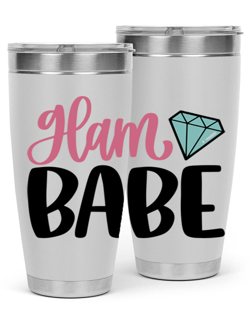 Glam Babe Style 98#- make up- Tumbler