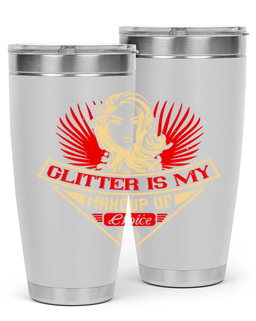 Glitter is my makeup of choice Style 211#- make up- Tumbler