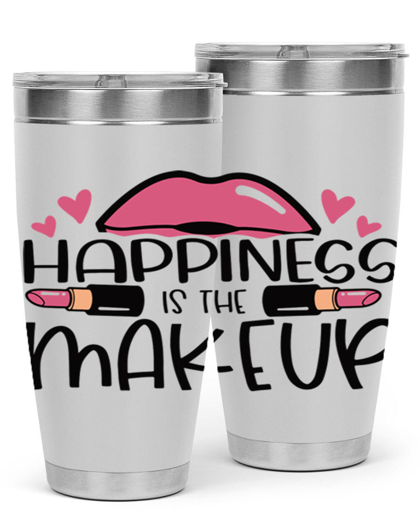 Hapiness Is The Makeup Style 95#- make up- Tumbler