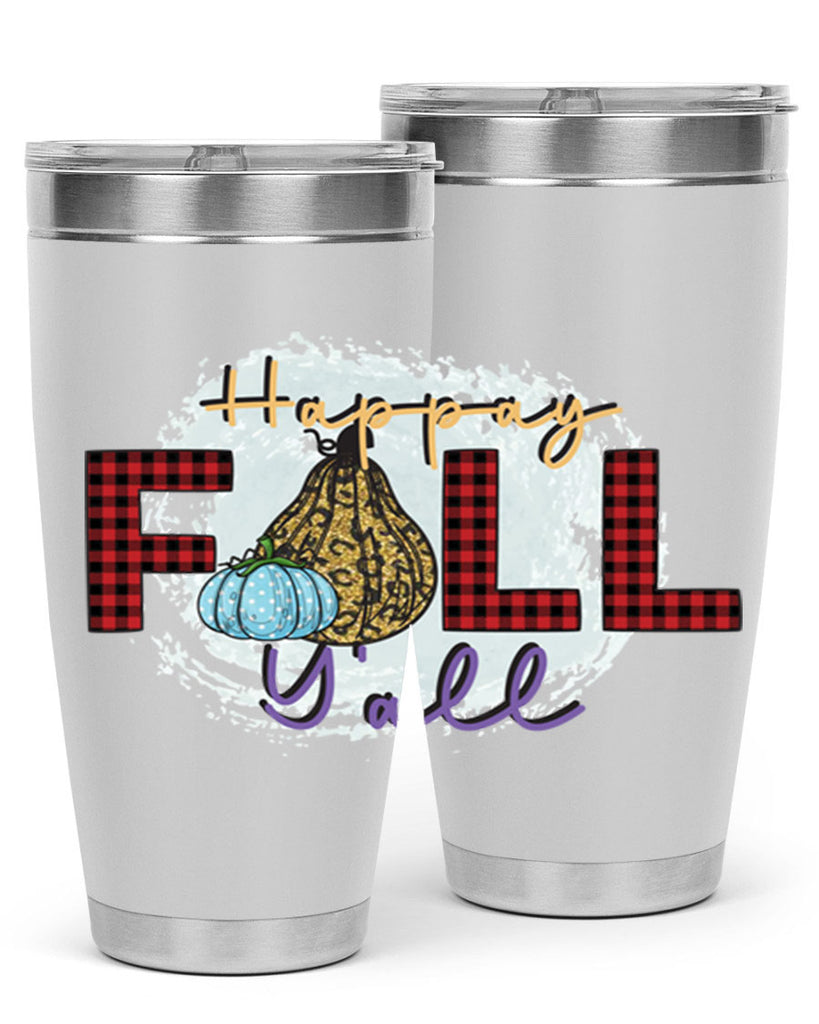 Happay Fall Y all 217#- fall- Tumbler