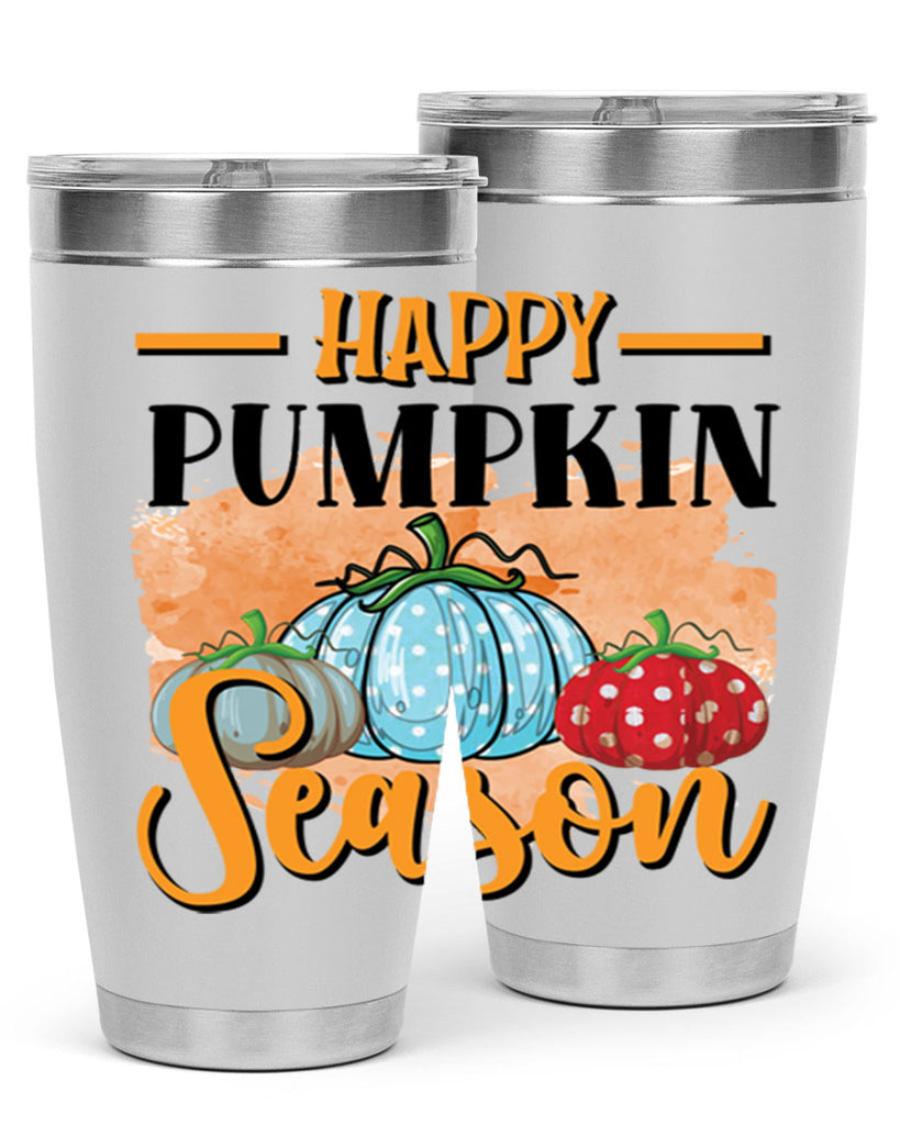 Happy pumpkin season 240#- fall- Tumbler