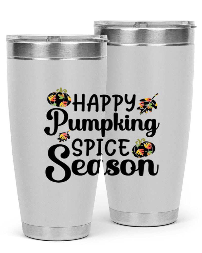 Happypumpkinspiceseason 258#- fall- Tumbler
