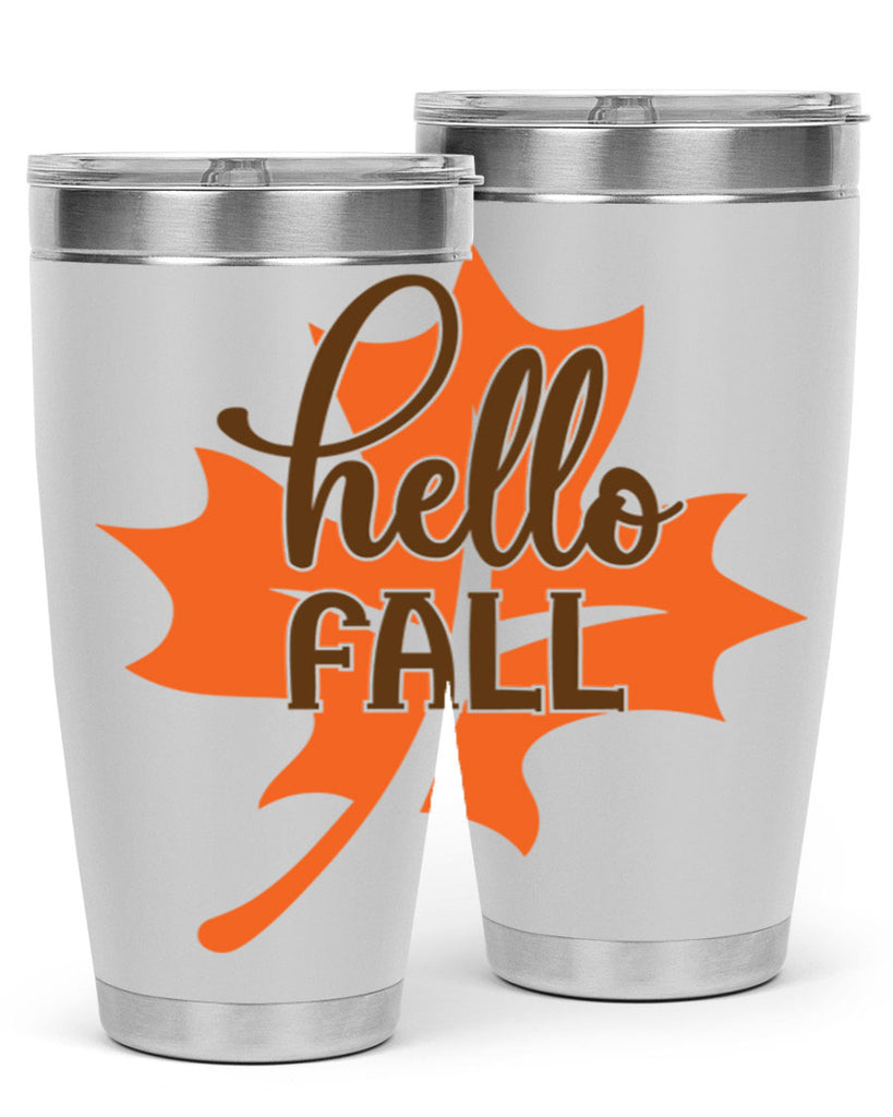 Hello Fall 273#- fall- Tumbler