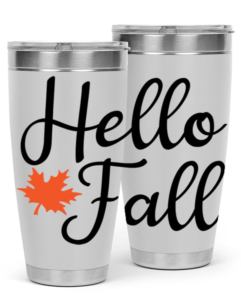 Hello Fall 274#- fall- Tumbler