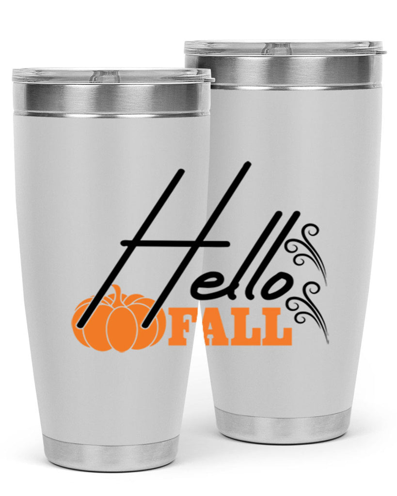 Hello Fall 281#- fall- Tumbler