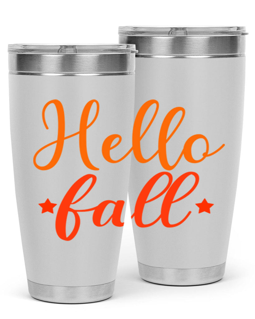 Hello Fall Design 278#- fall- Tumbler