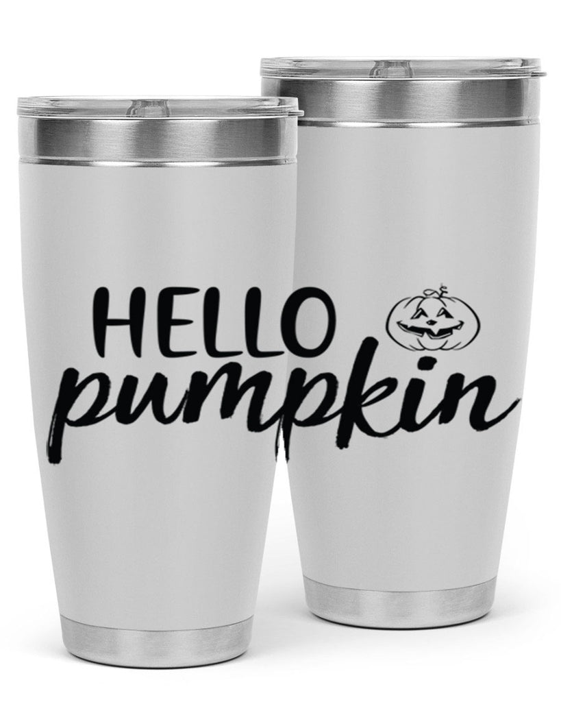 Hello Pumpkin 286#- fall- Tumbler