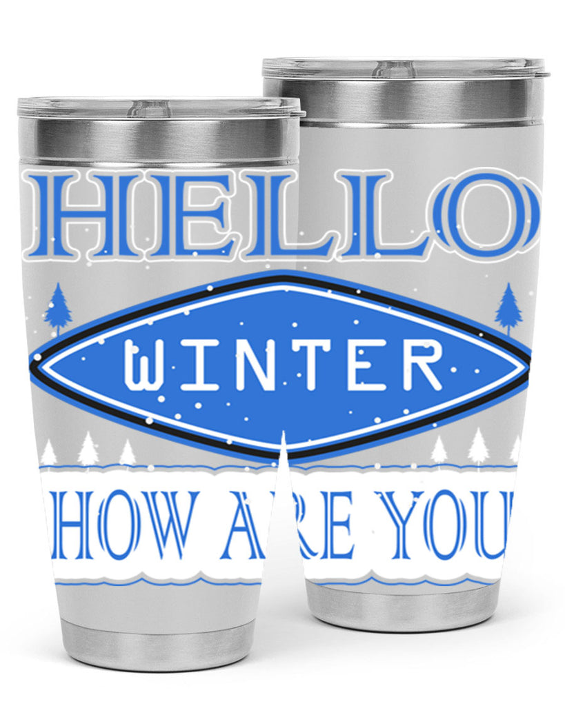 Hello Winter 165#- winter- Tumbler