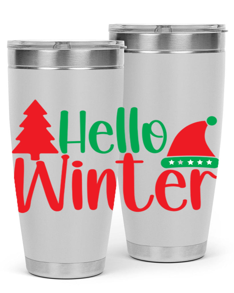 Hello Winter 180#- winter- Tumbler