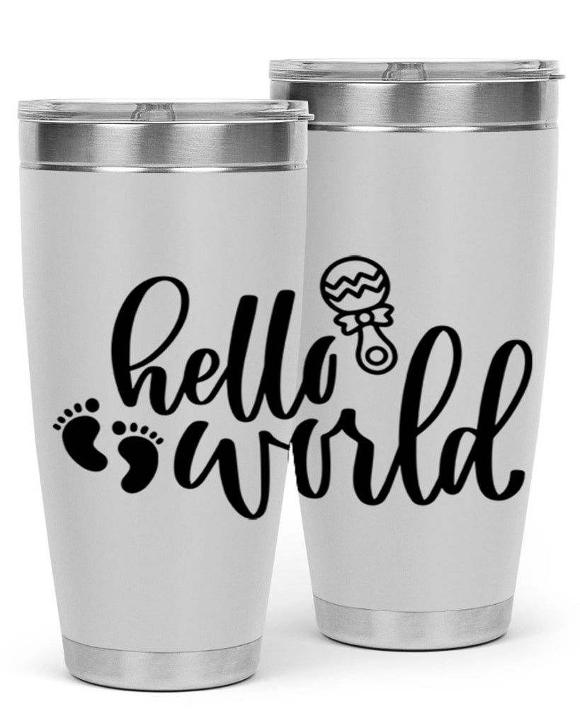 Hello World Style 90#- baby- tumbler