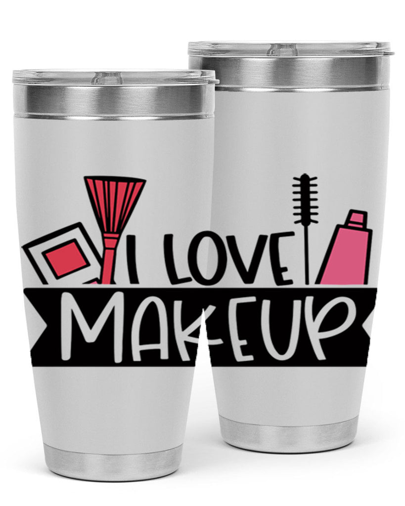 I Love Makeup Style 81#- make up- Tumbler