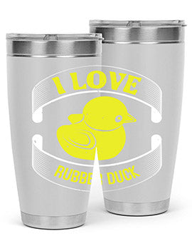 I Love Rubber duck Style 41#- duck- Tumbler