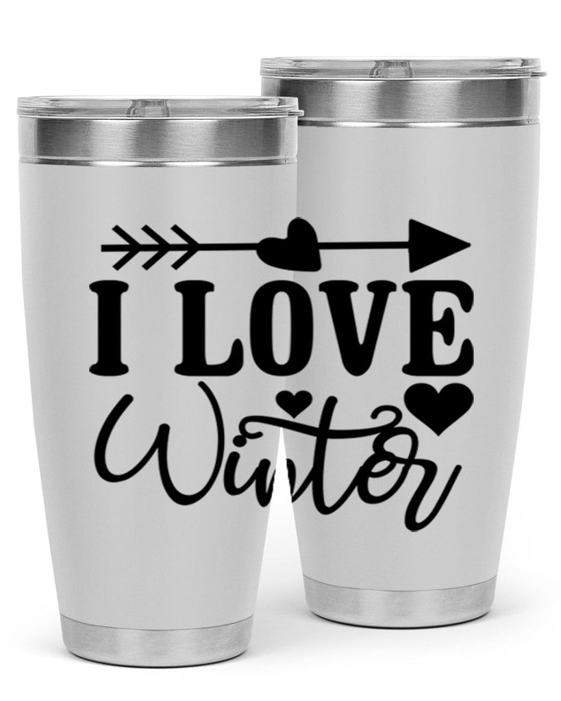 I Love Winter 227#- winter- Tumbler