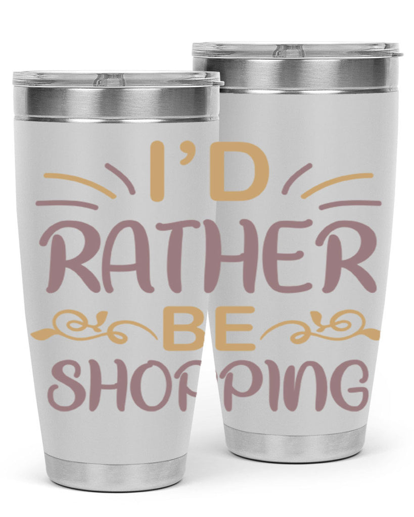 Id Rather Be Shopping 109#- fashion- Cotton Tank