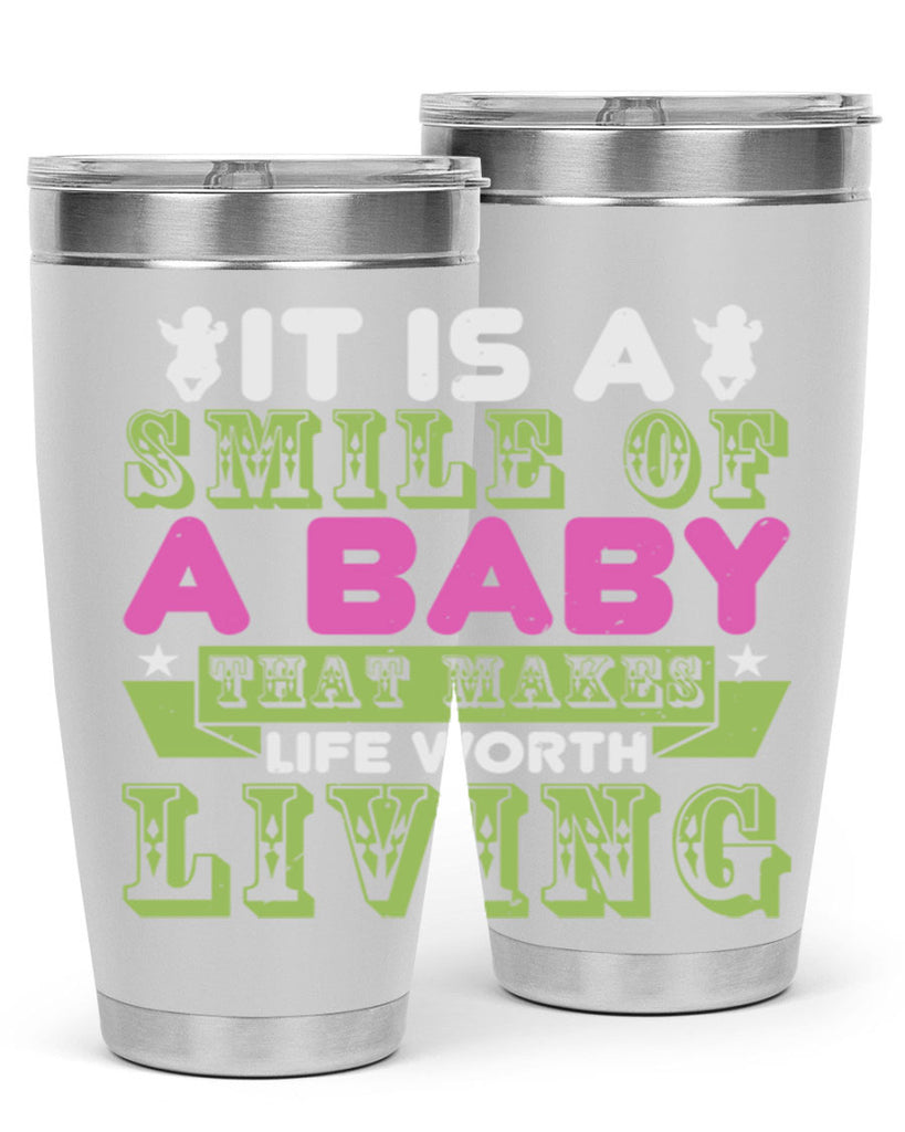 It is a smile of a baby Style 188#- baby- tumbler