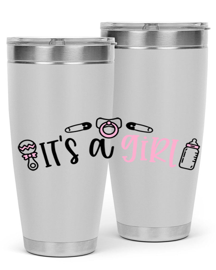 Its A Girl Style 78#- baby- tumbler