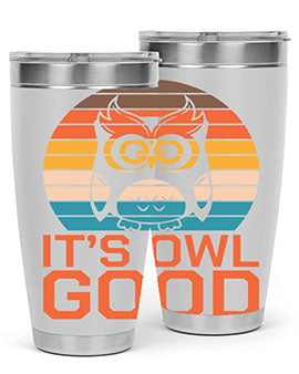 Its Owl Good Retro Owl A TurtleRabbit 10#- owl- Tumblers