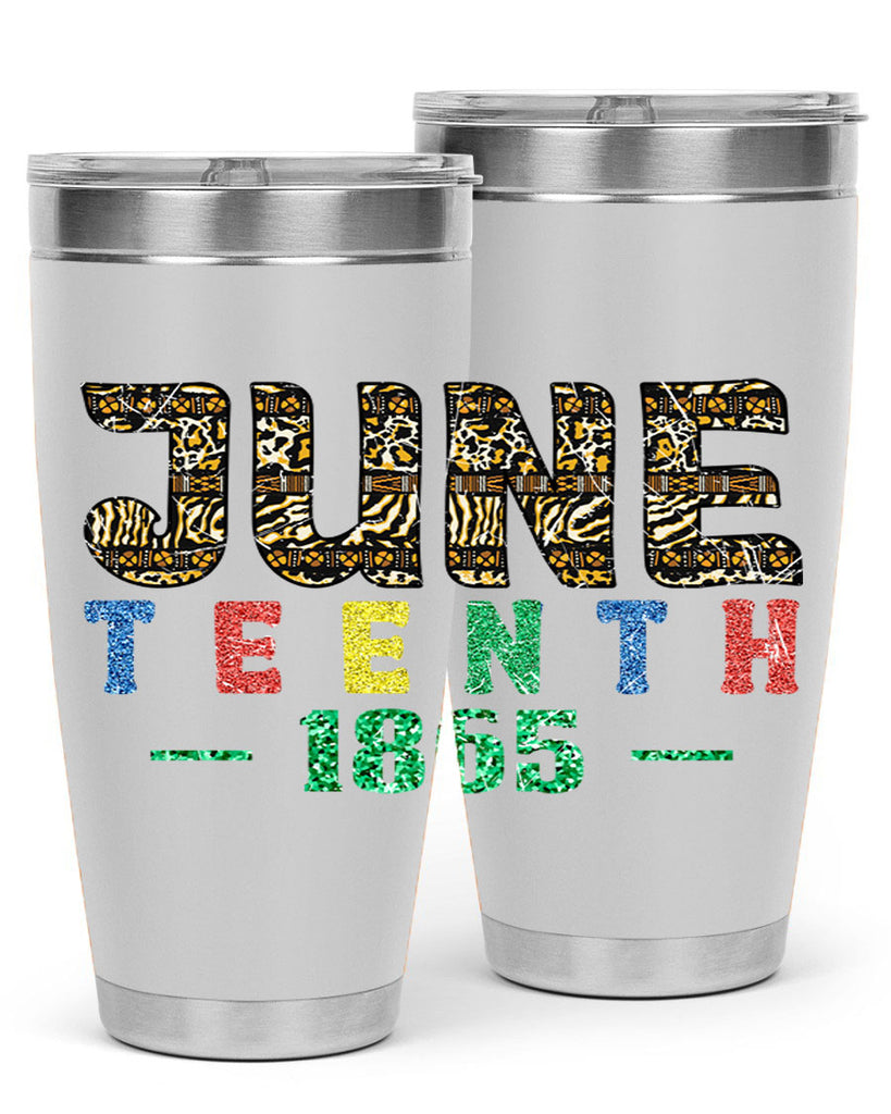 Juneteenth 1865 Png 40#- Juneteenth- tumbler