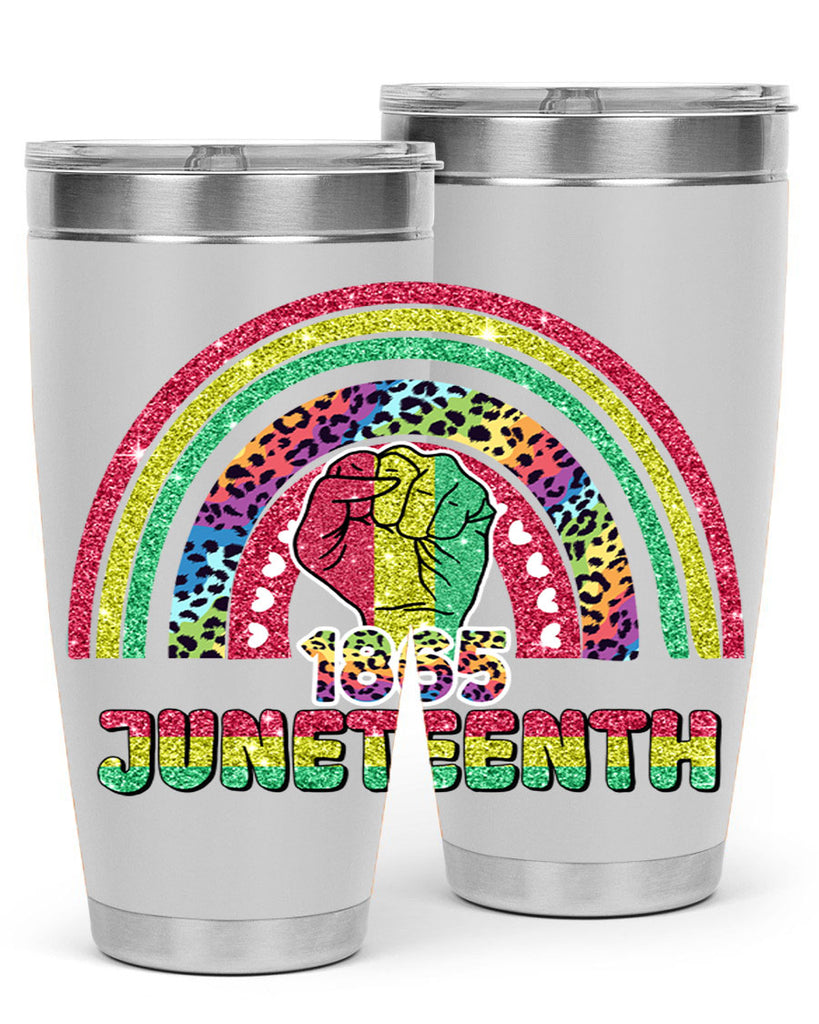 Juneteenth 1865 Rainbow 19#- Juneteenth- tumbler