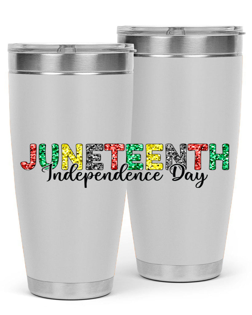 Juneteenth Independence Day 37#- Juneteenth- tumbler