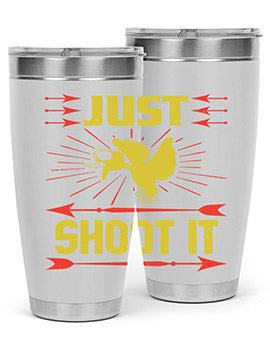 Just shoot it Style 32#- duck- Tumbler