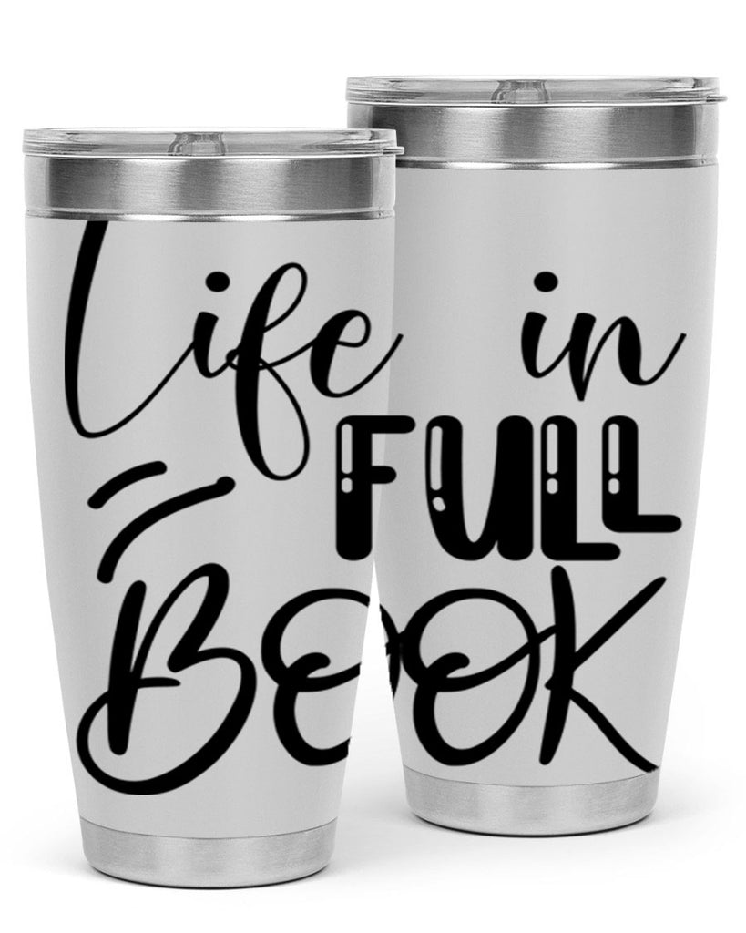 LIFE in FULL BOOK  300#- spring- Tumbler