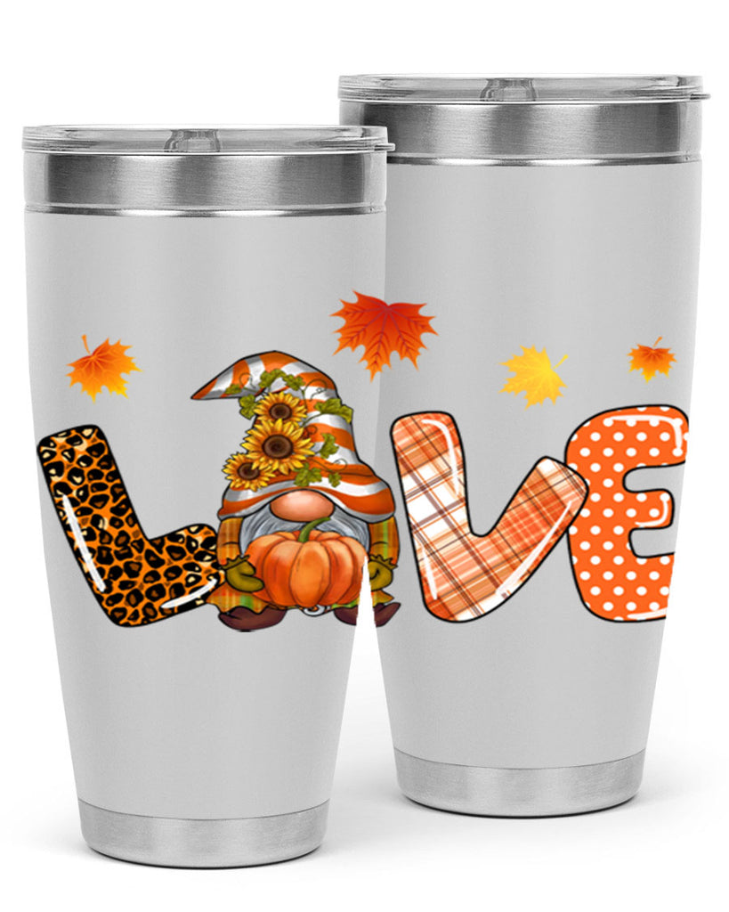 LOVEFallGnomeAutumn 416#- fall- Tumbler