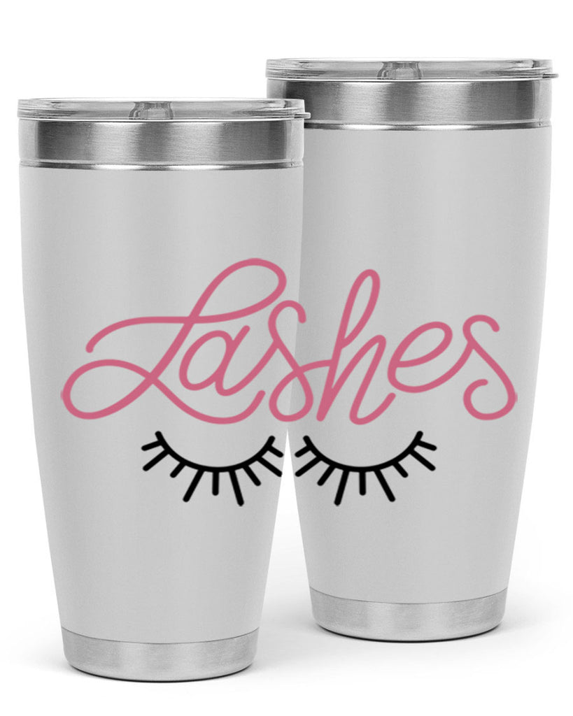 Lashes Style 63#- make up- Tumbler