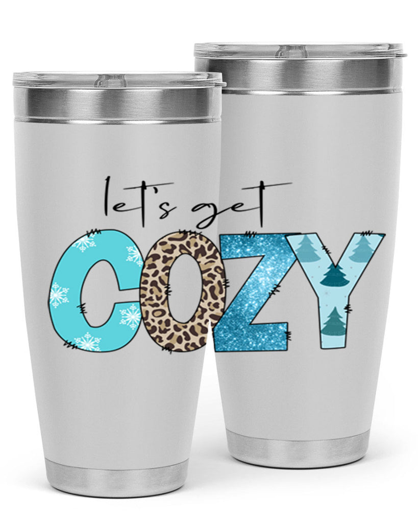 Let s cozy 295#- winter- Tumbler