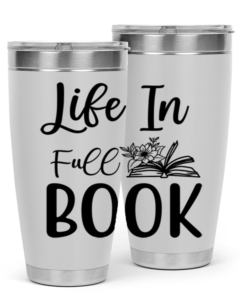 Life In Full Book 297#- spring- Tumbler