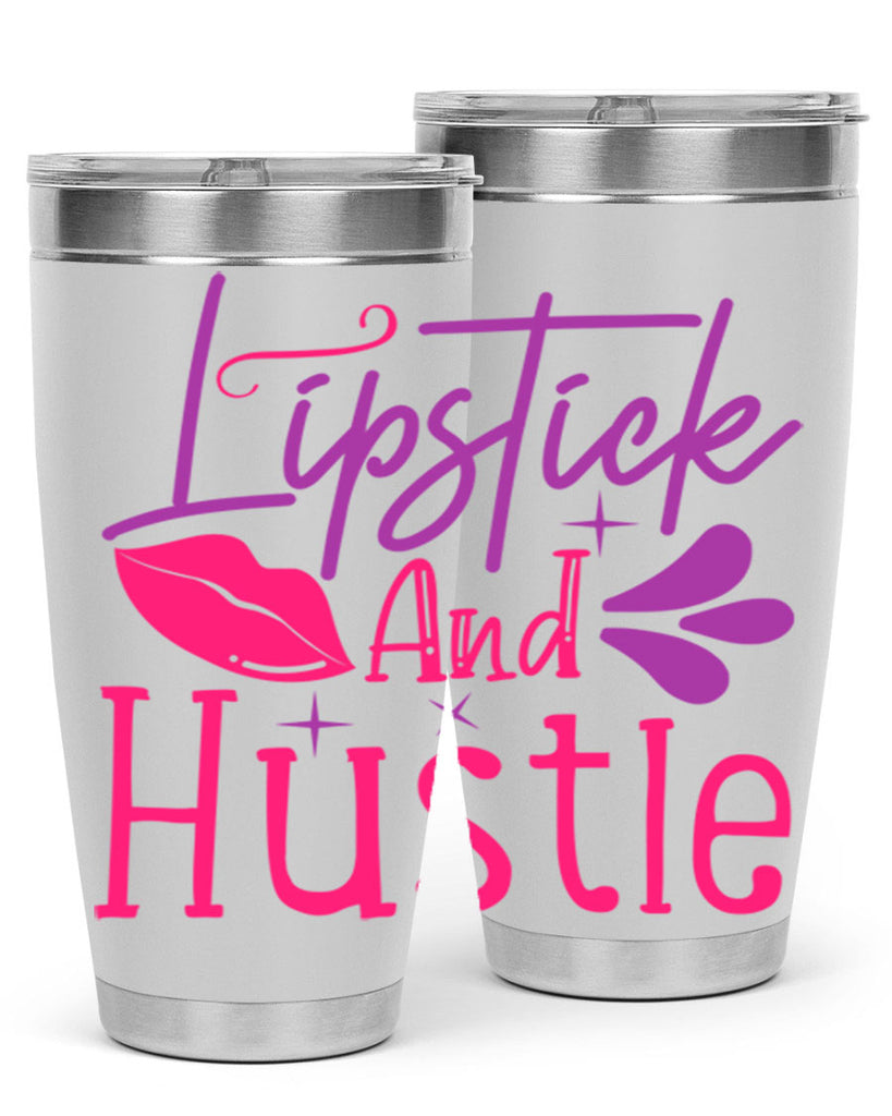 Lipstick And Hustle Style 229#- make up- Tumbler