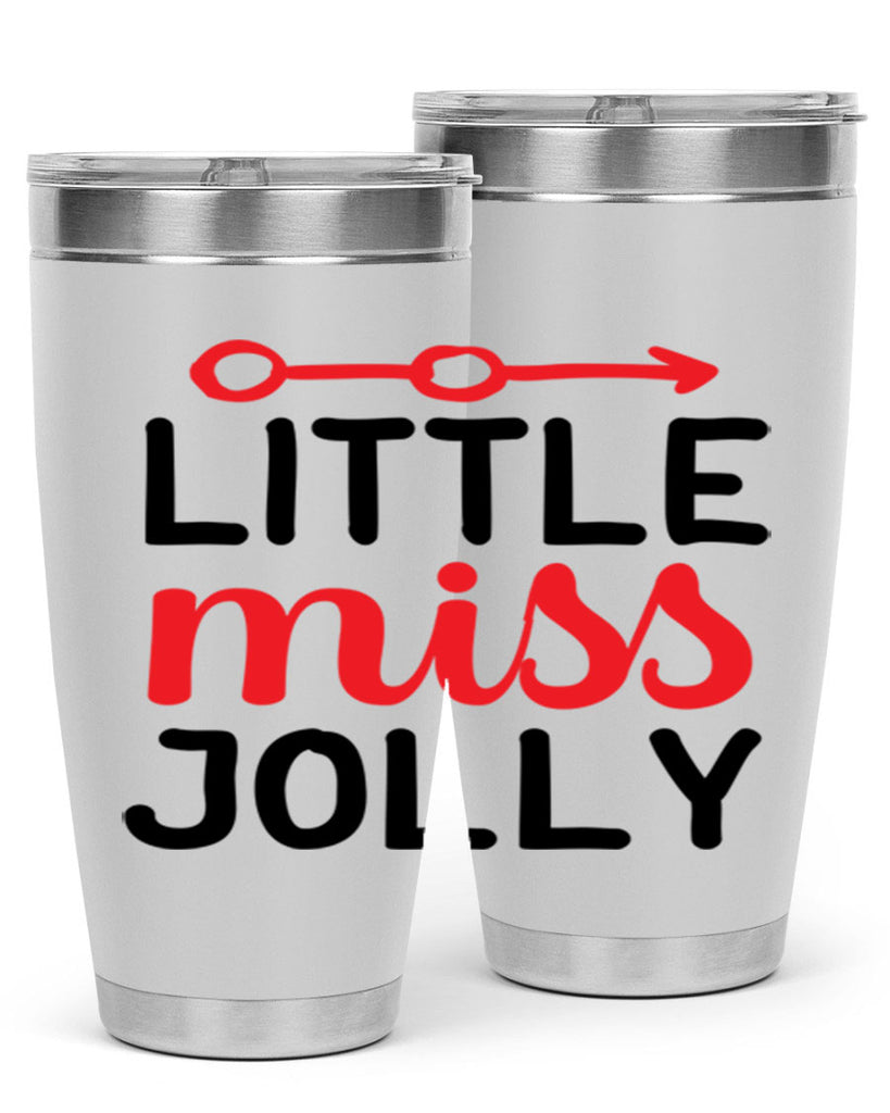 Little miss jolly 306#- winter- Tumbler