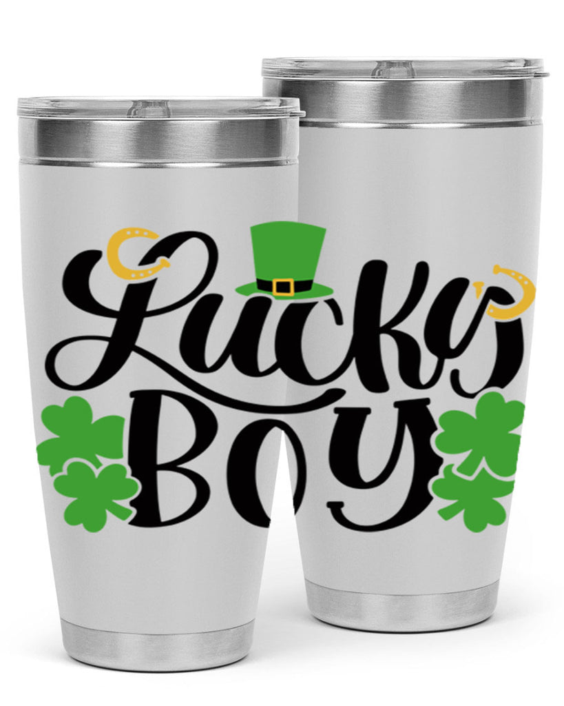 Lucky Boy Style 59#- St Patricks Day- Tumbler