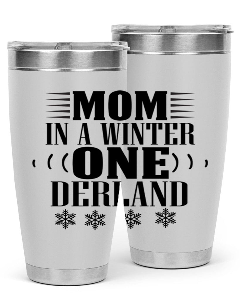 MOM IN A WINTER ONE DERLAND 322#- winter- Tumbler