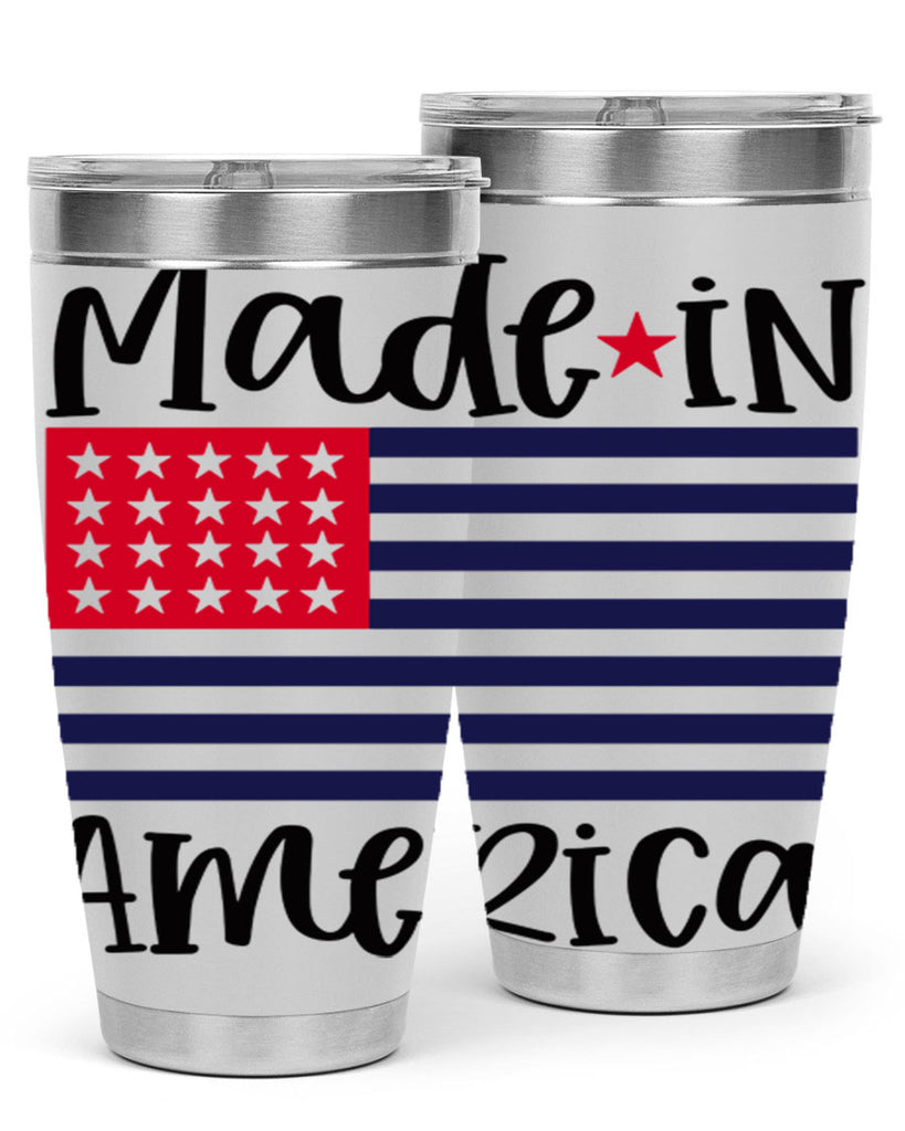 Made in America Style 164#- Fourt Of July- Tumbler